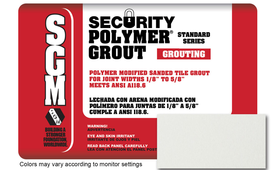 Security Polymer Grout