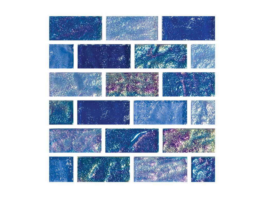 Aurora Borealis (Size: 1"x2", Colors: Crystal)