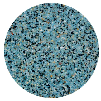 Mini Pebble - Crystal Stones Smooth, Aqua Blue