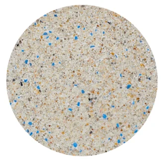 Mini Pebble - Crystal Stones Smooth, Stone Blue Pearl