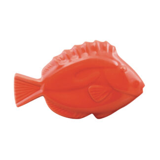 Fish Mosaic Pool Accent - Red