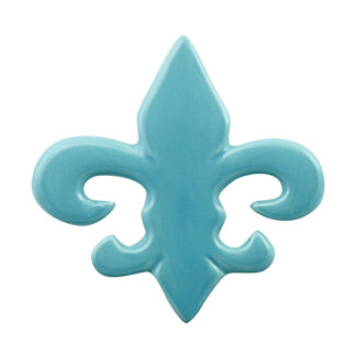 Fleur De Lis Mosaic Accent