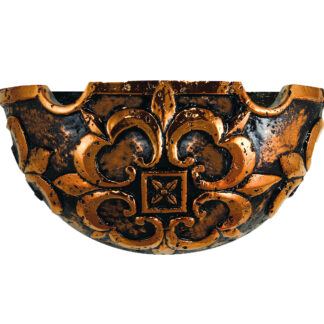 Water Features - Gothic Sconce - 11"x5.5"x4", Bronze