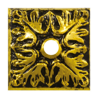 Water Features - Medallion - 7"x6.5"x4.25", Gold