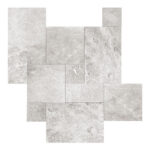 Silver Pearl Pavers (Size: 12X12 3CM, Finish: Leathered)