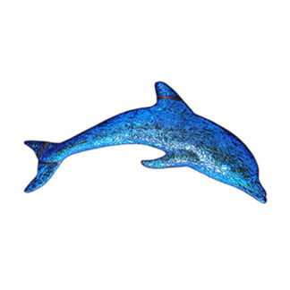 Dolphin Mini Fusion Mosaic Accent