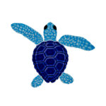 Loggerhead Turtle Mini C Blue (Artistry)