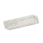 Porcelain Ledgers - Tivoli White 6x24