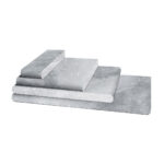 Blue Stone Coping (Size: 12x18 3CM, Edge: Double Bullnose, Finish: Leathered)