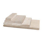 Diana Royal Coping (Size: 12X12 3CM, Edge: Single Bullnose, Finish: Leathered)