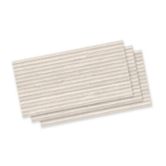 Stratos - 24"x48" Relief Tile, Vein Bone