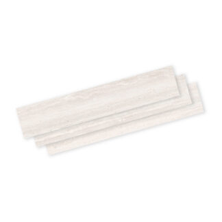 Stratos - 6"x24", Vein White