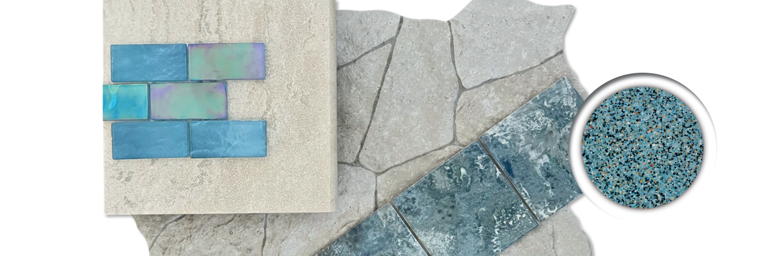 Elemental Harmony: An effortless fusion of water-inspired color and earthy texture