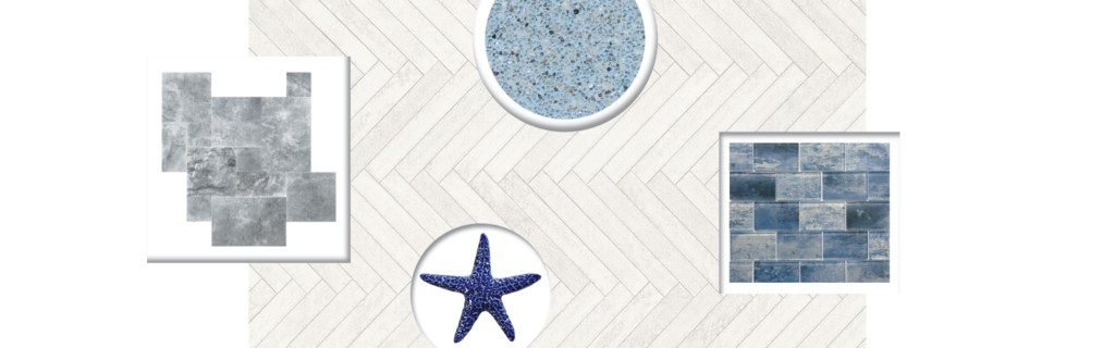 Shoreline Luxe: Curated finishes for a refined, resort-inspired retreat.