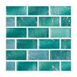 Pool Tile: Aurora Borealis Radiance "1x2"